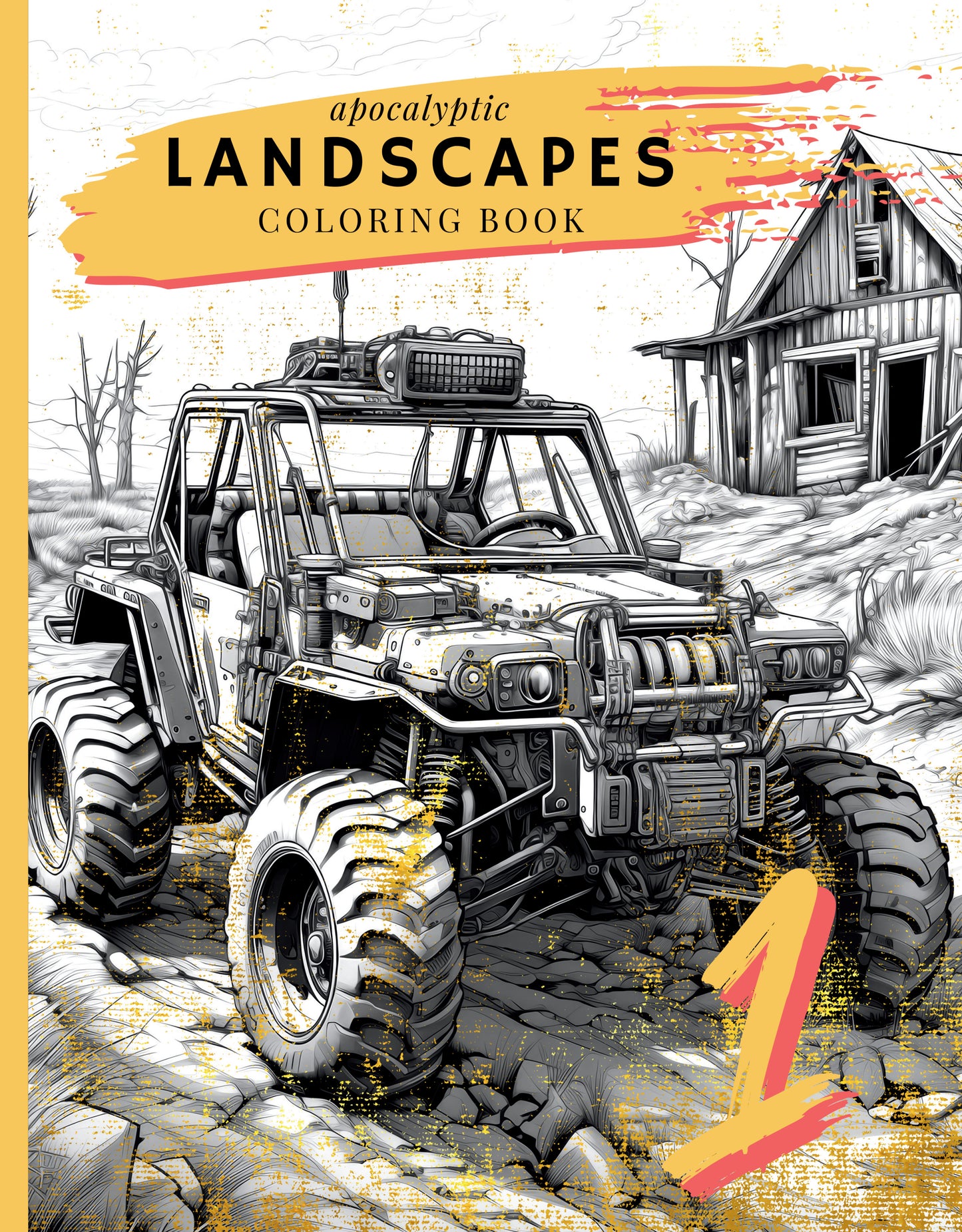 Apocalyptic Landscapes – Coloring Book Vol. 1