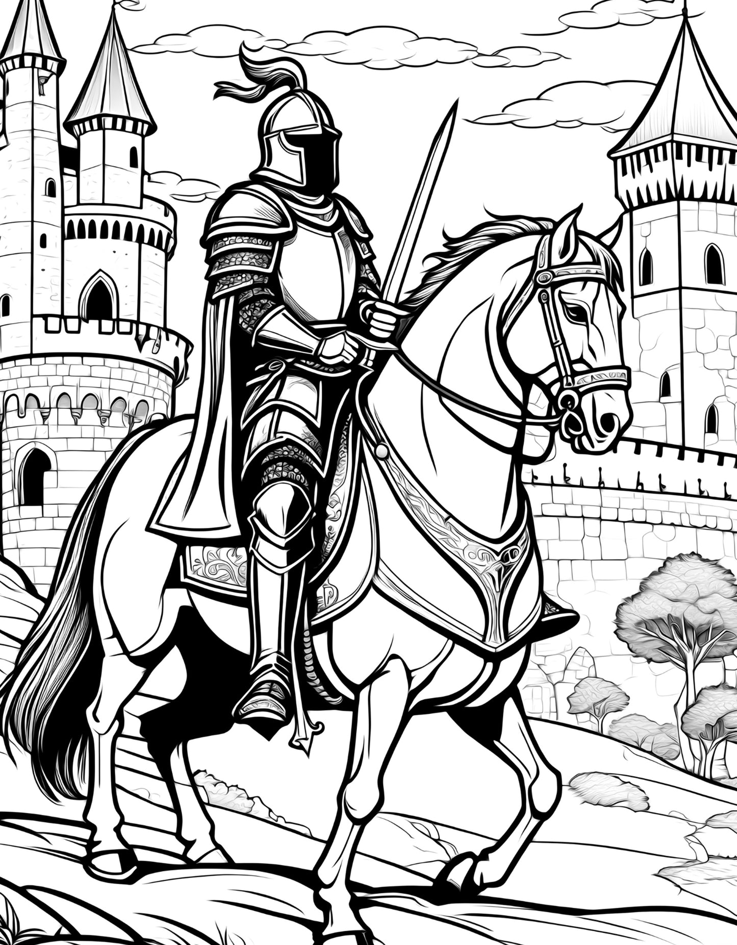 The Medieval Canvas – Legends in Crayon (Volume I)