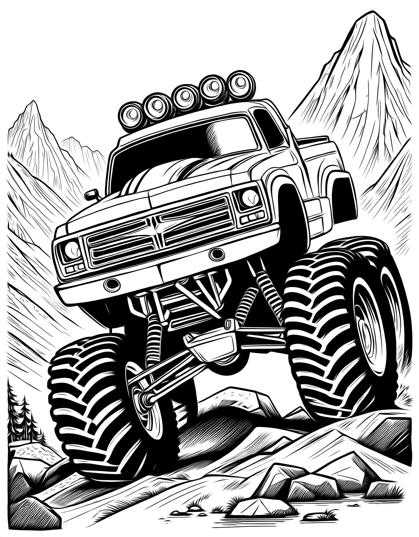 Mighty Wheels – The Ultimate Coloring Rally