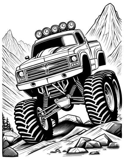 Mighty Wheels – The Ultimate Coloring Rally