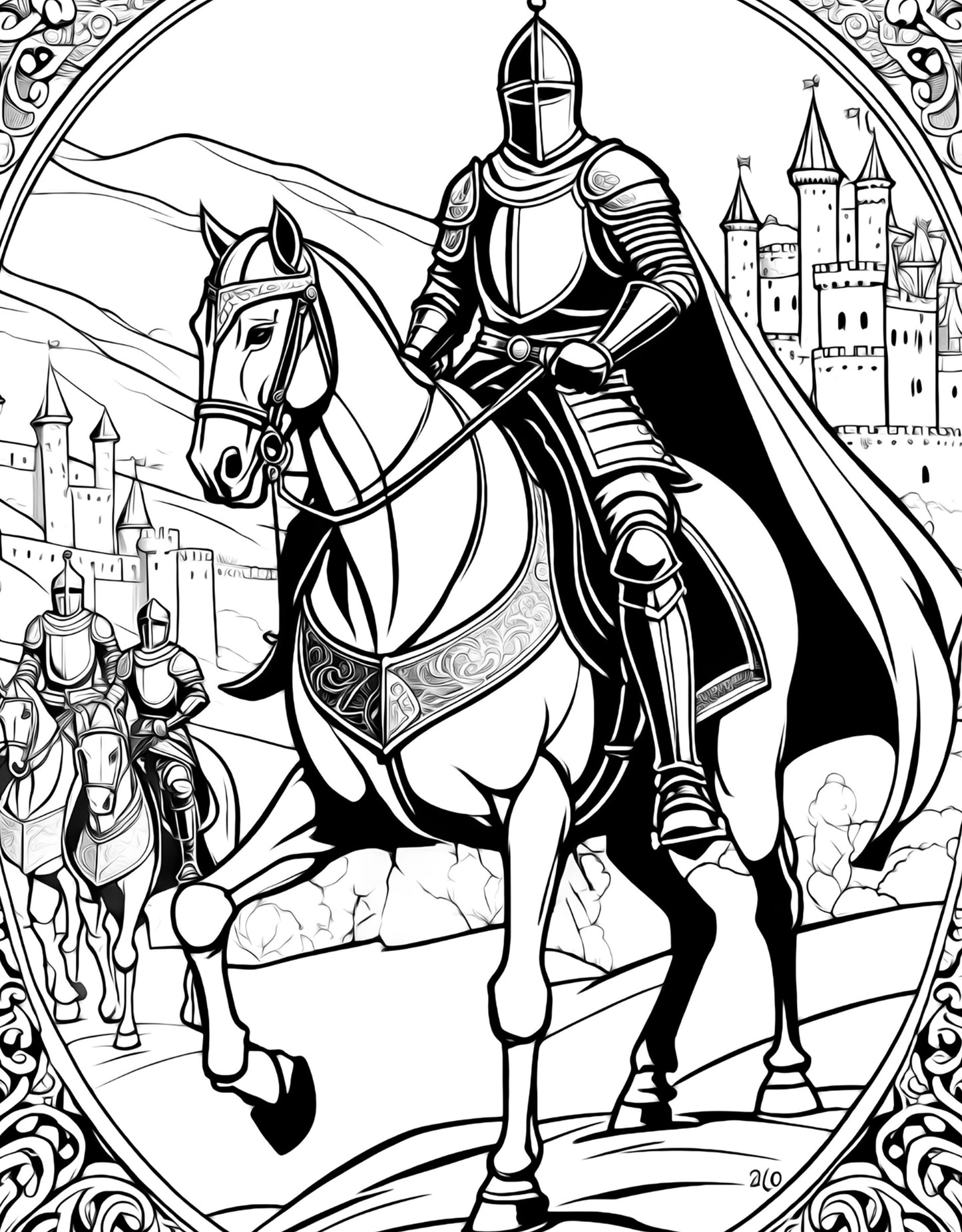 The Medieval Canvas – Legends in Crayon (Volume II)