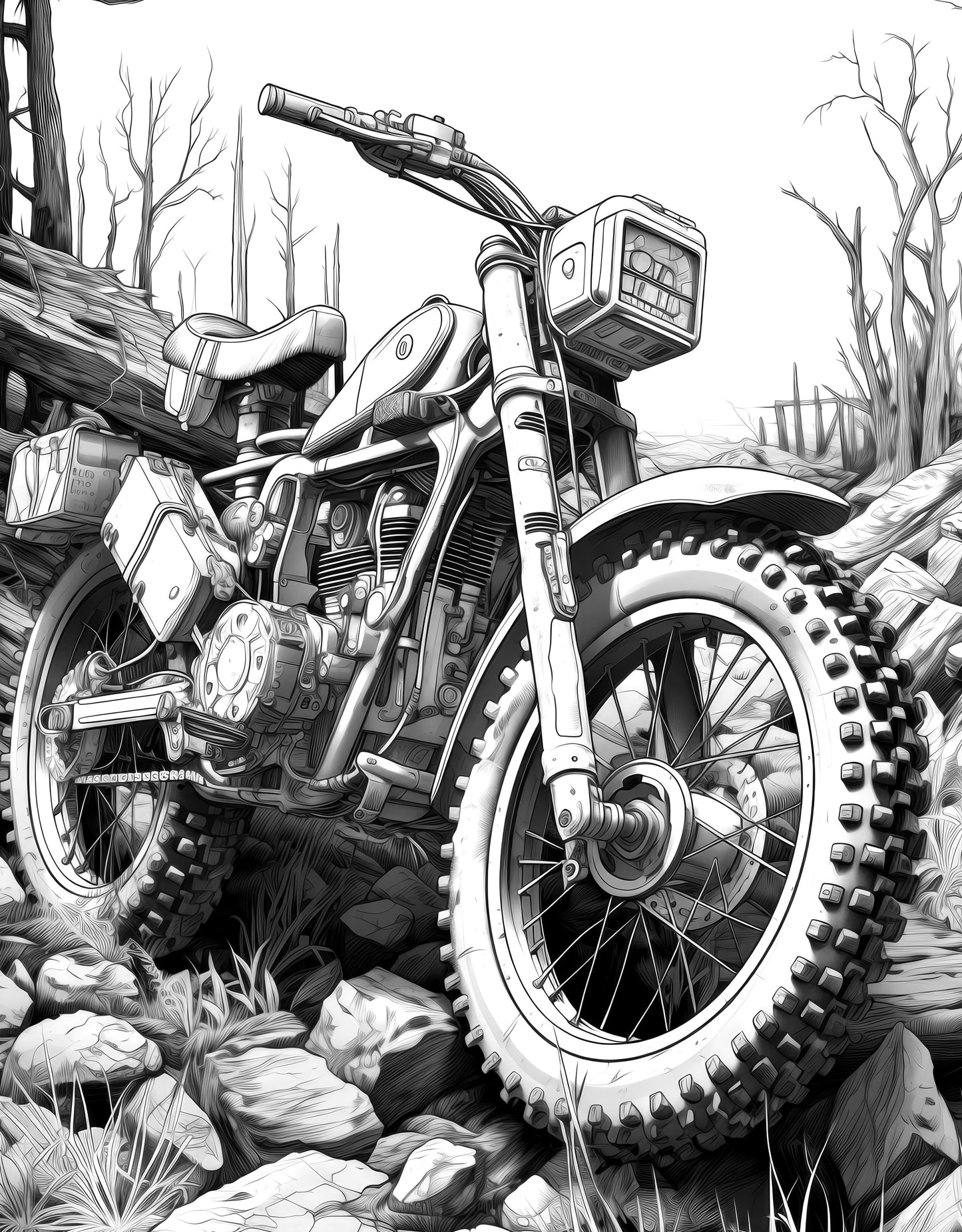 Apocalyptic Landscapes – Coloring Book Vol. 2