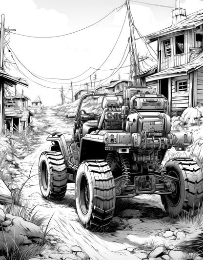 Apocalyptic Landscapes – Coloring Book Vol. 2