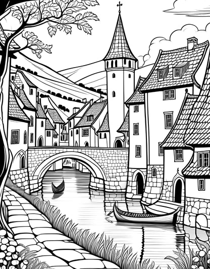 The Medieval Canvas – Legends in Crayon (Volume I)