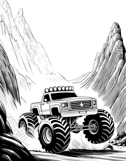 Mighty Wheels – The Ultimate Coloring Rally