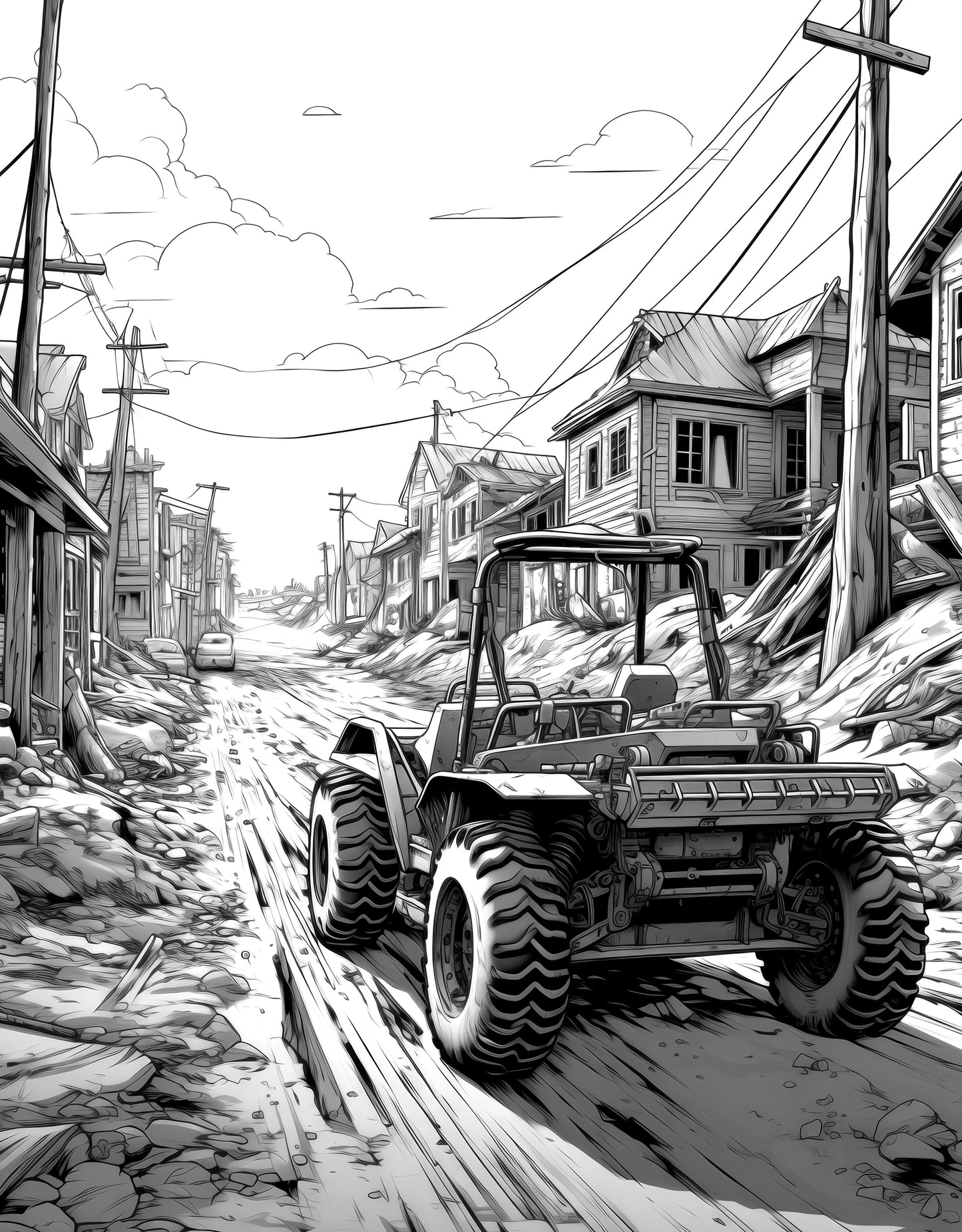 Apocalyptic Landscapes – Coloring Book Vol. 3