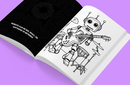 Robo Doodles – A Journey in Color and Imagination (Volume I)