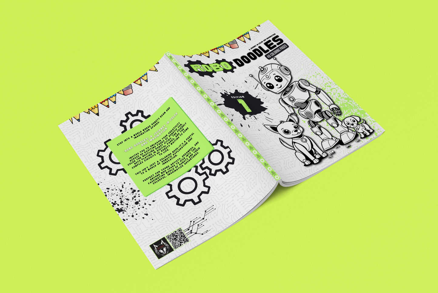 Robo Doodles – A Journey in Color and Imagination (Volume I)