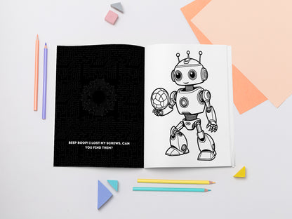 Robo Doodles – A Journey in Color and Imagination (Volume II)