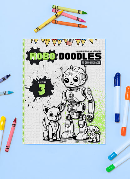 Robo Doodles – A Journey in Color and Imagination (Volume III)