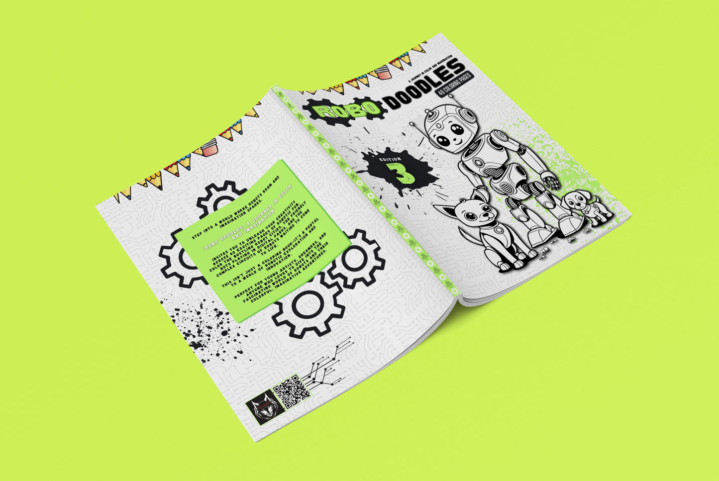 Robo Doodles – A Journey in Color and Imagination (Volume III)