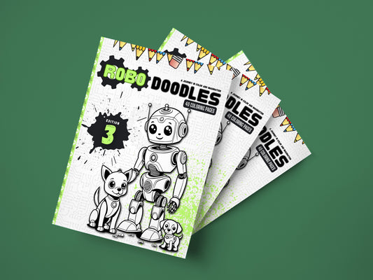Robo Doodles – A Journey in Color and Imagination (Volume III)