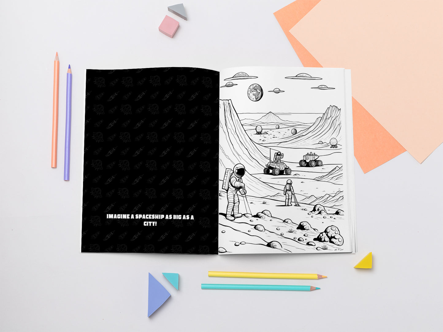 Starship Canvas – A Universe of Colors