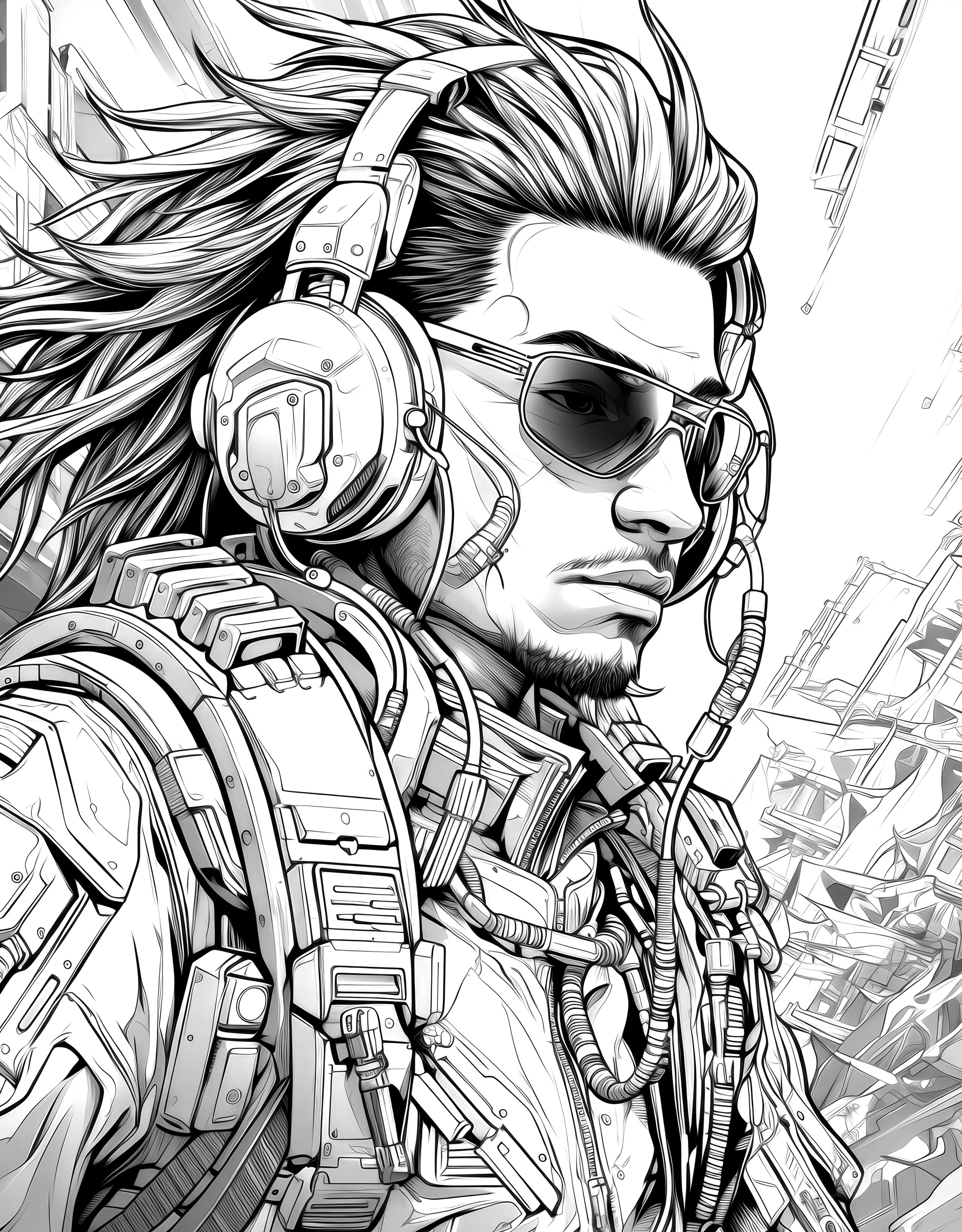 Coloring book artwork preview