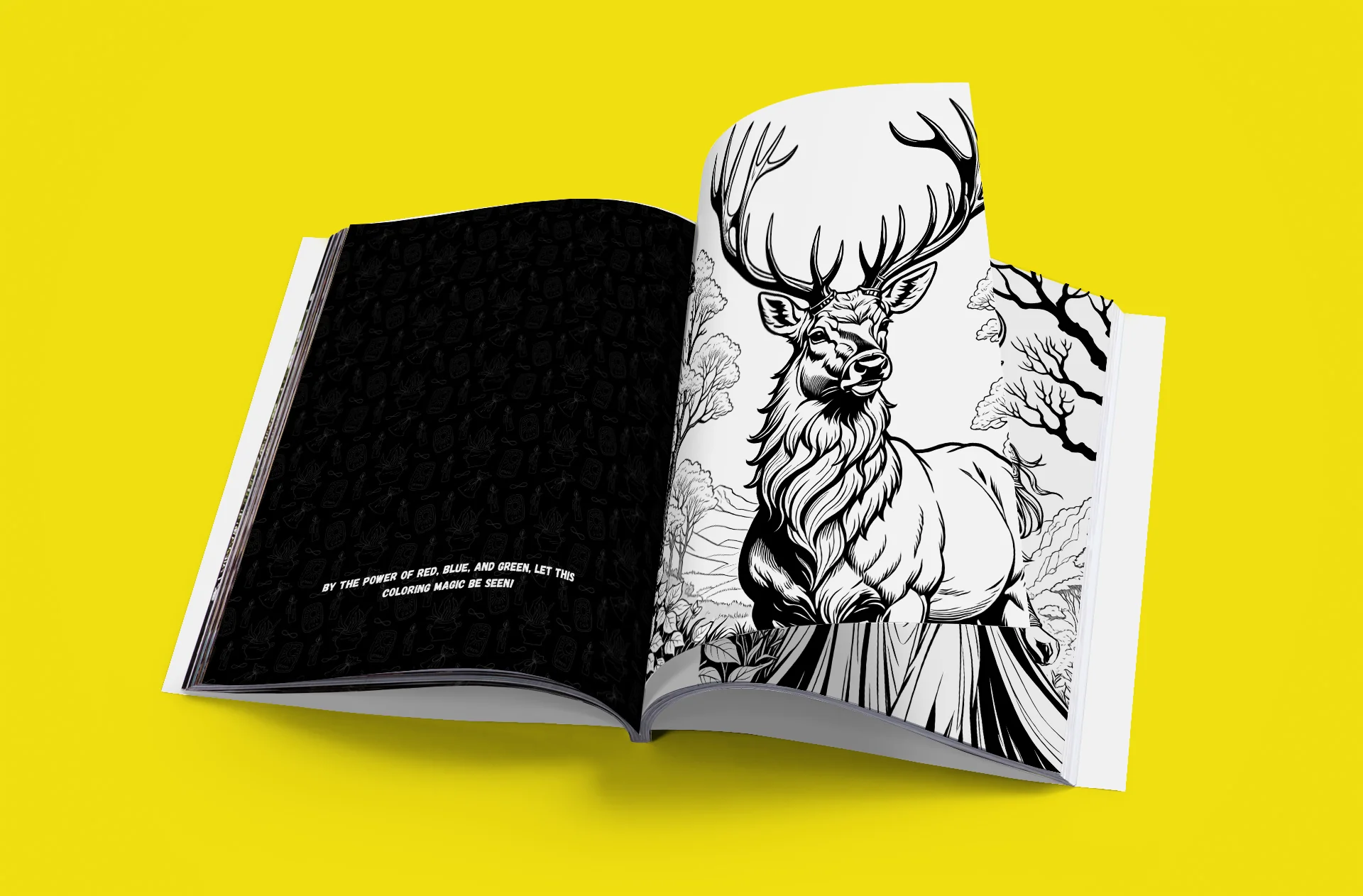 Bewitched by Color - A Coloring Spell Book (Volume II) detail image