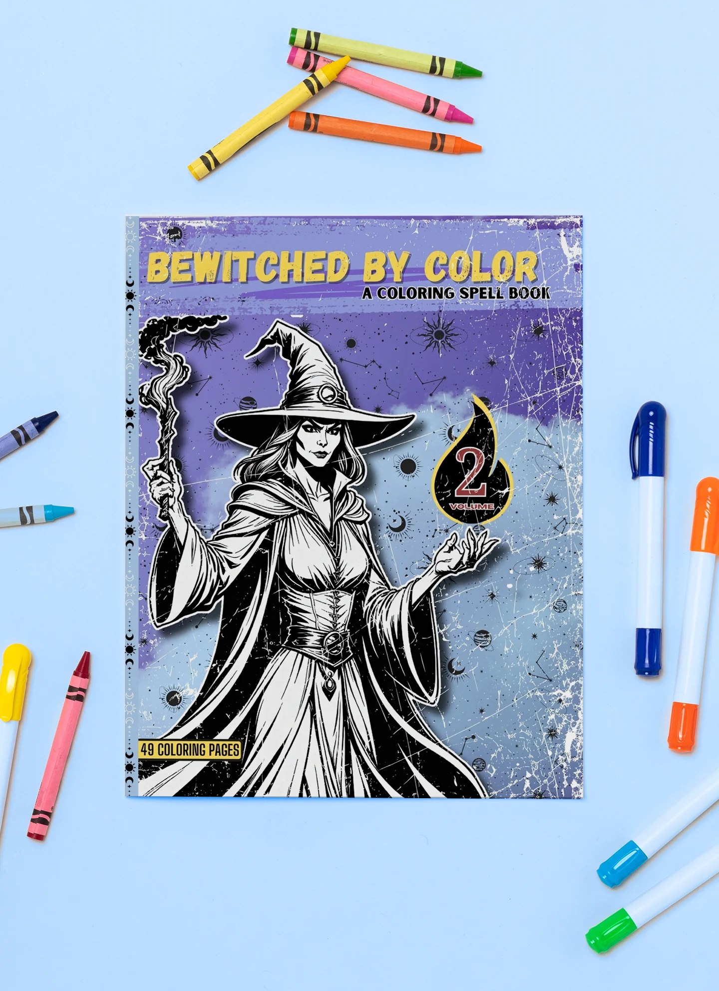 Bewitched by Color - A Coloring Spell Book (Volume II) detail image