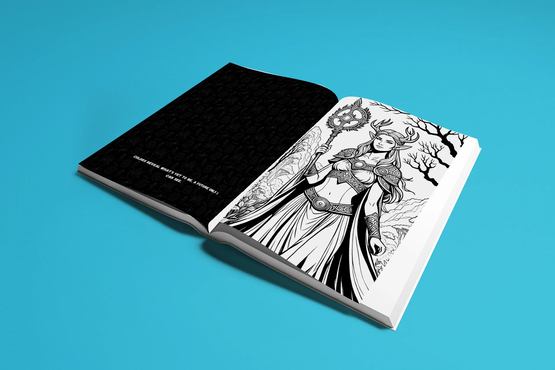 Bewitched by Color - A Coloring Spell Book (Volume II) detail image
