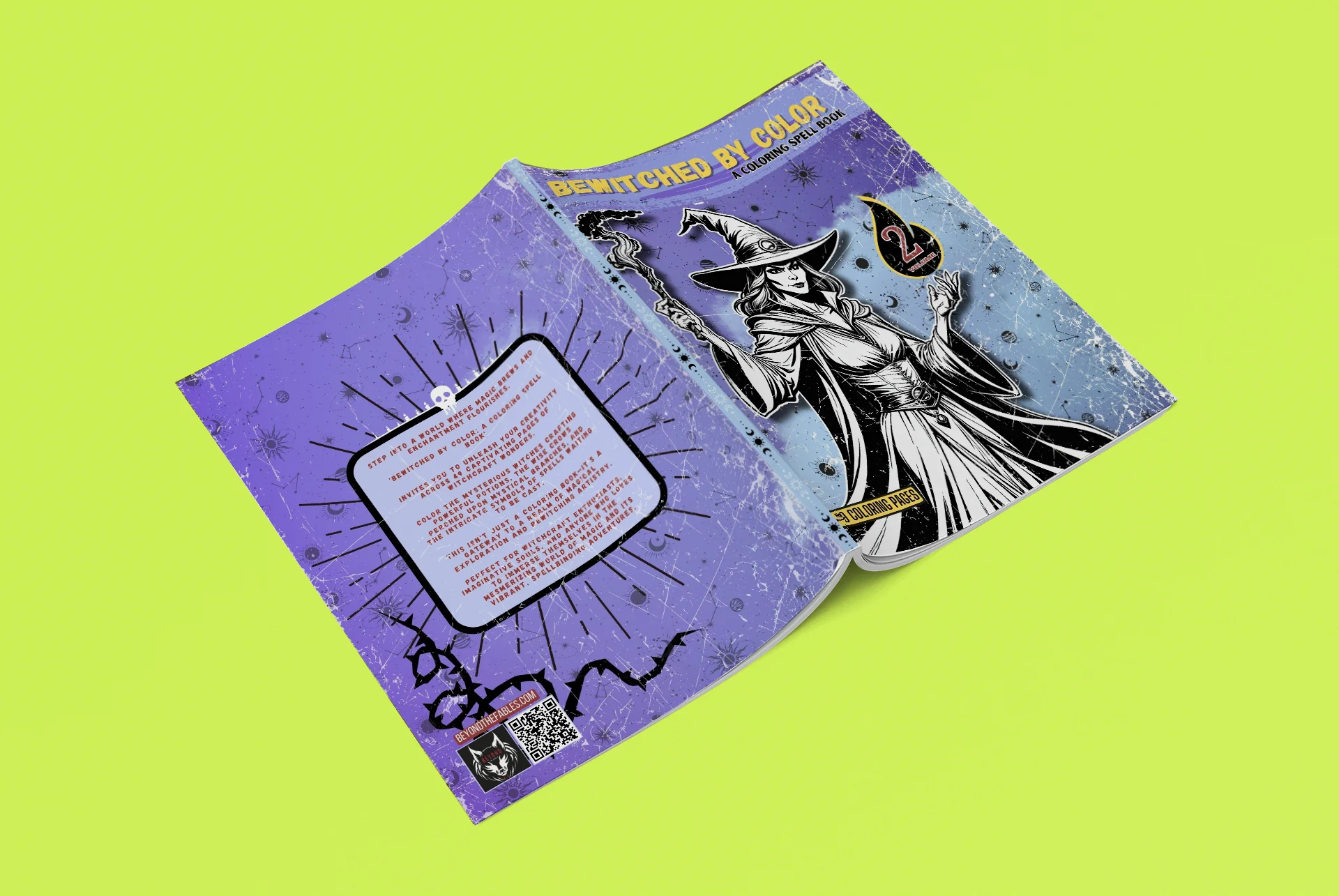 Bewitched by Color - A Coloring Spell Book (Volume II) detail image