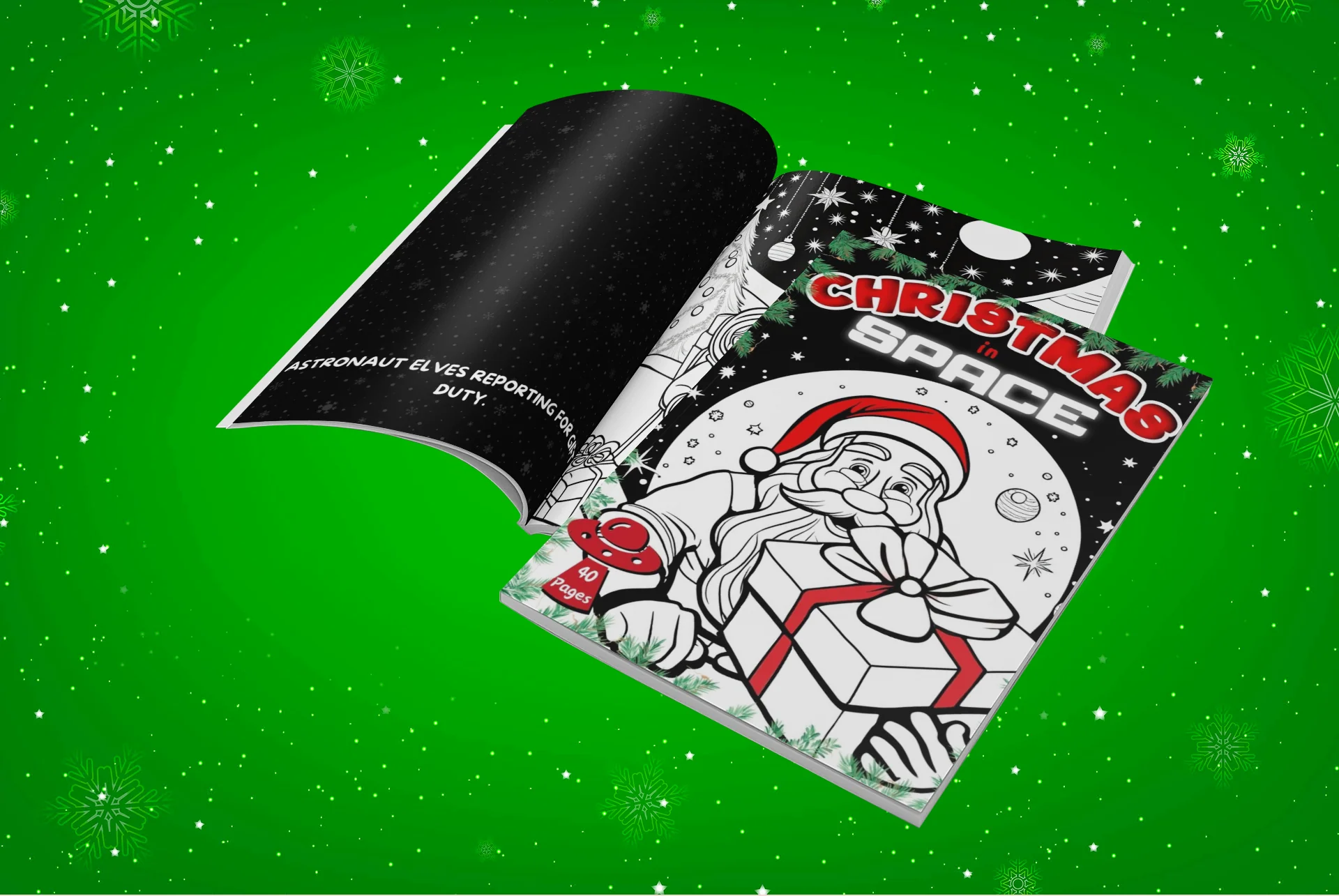 Christmas in Space - A Galactic Holiday Voyage detail image