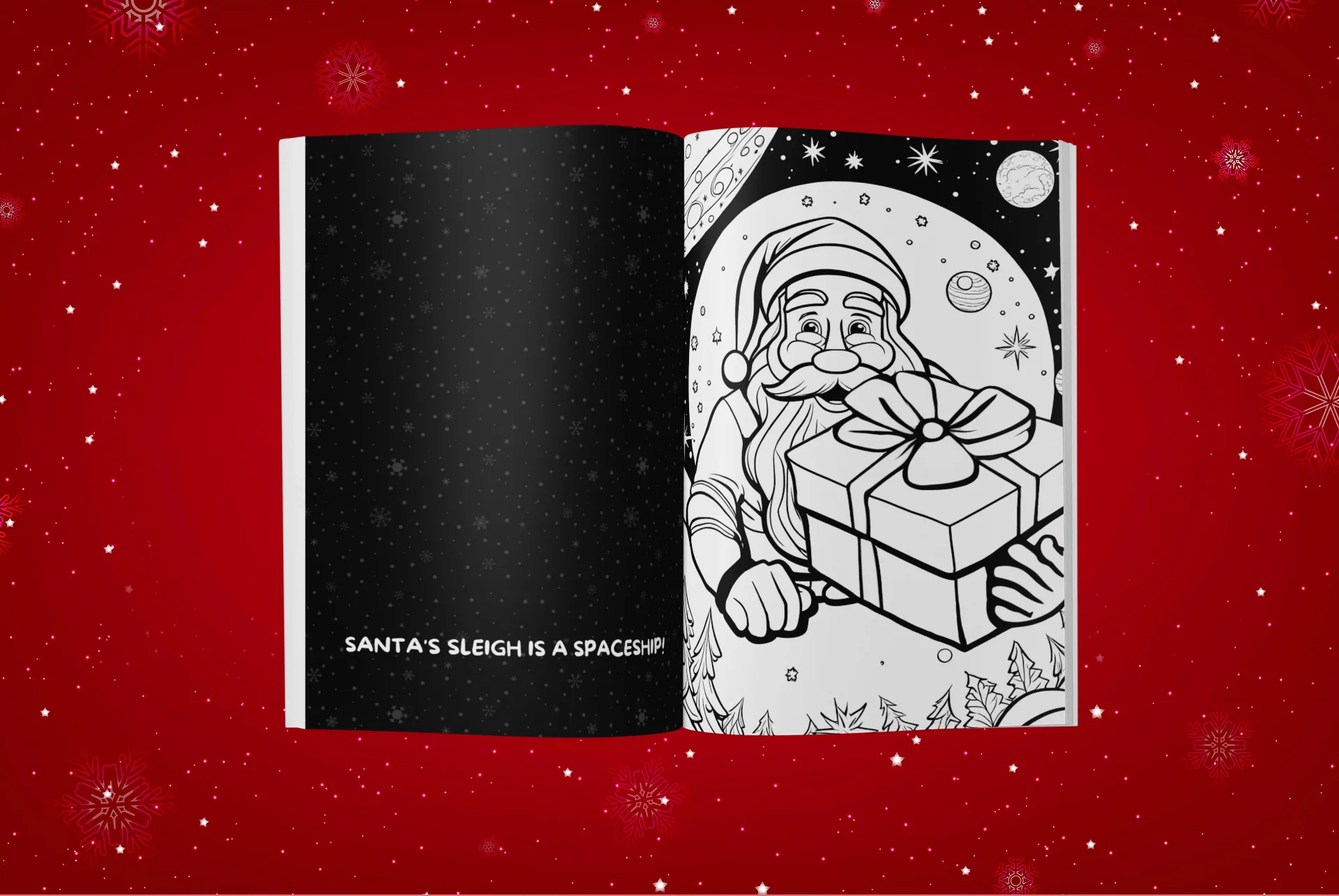 Christmas in Space - A Galactic Holiday Voyage detail image