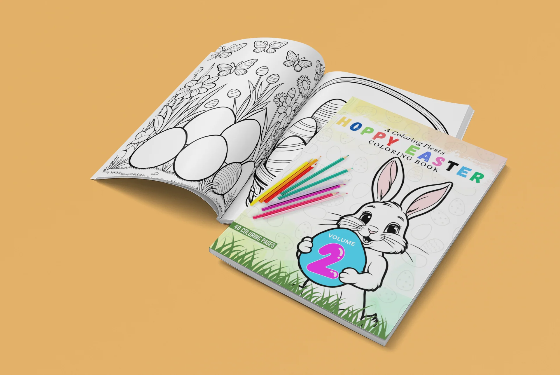Hoppy Easter - A Coloring Fiesta (Volume II) detail image