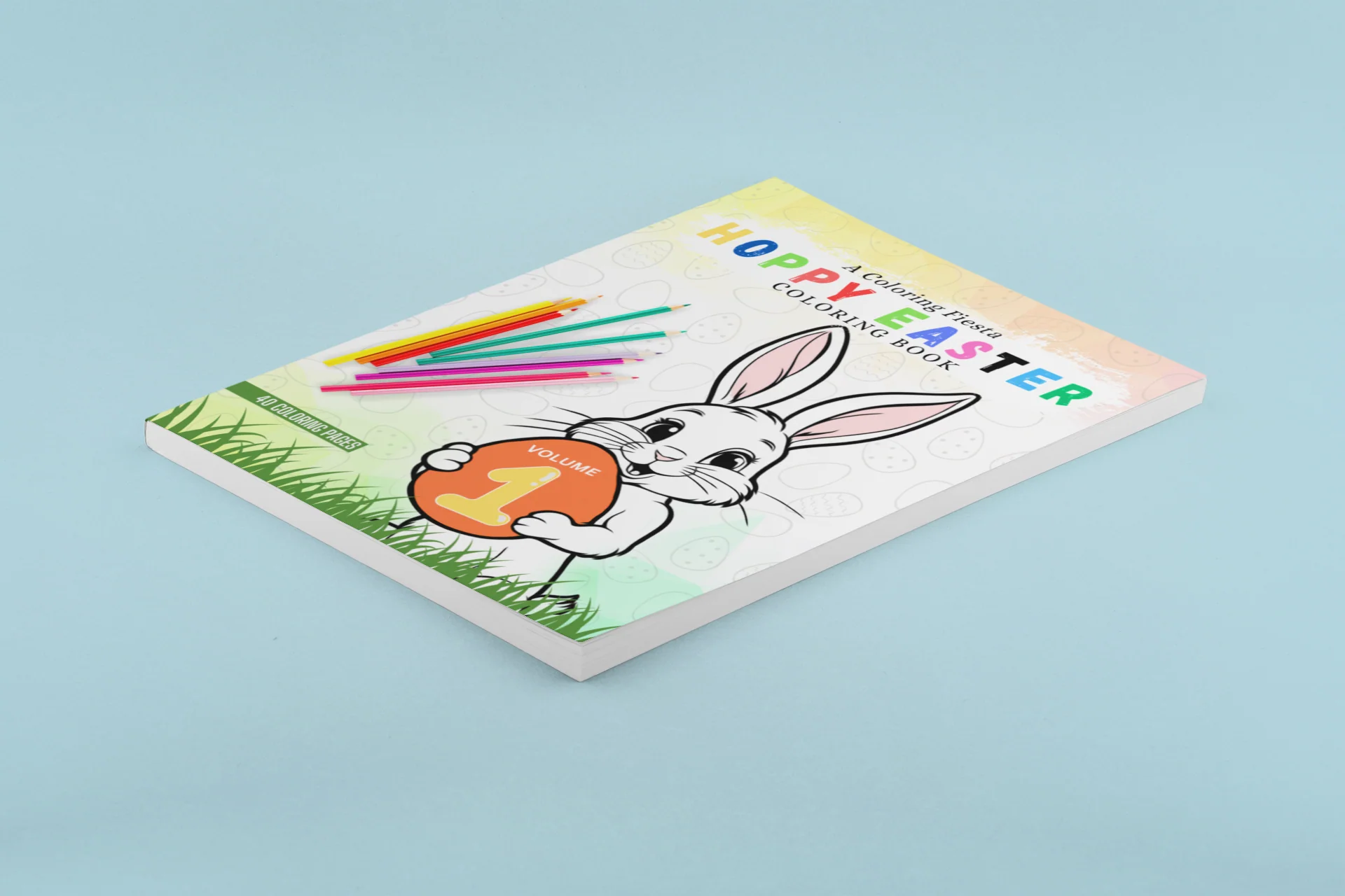 Hoppy Easter - A Coloring Fiesta detail image