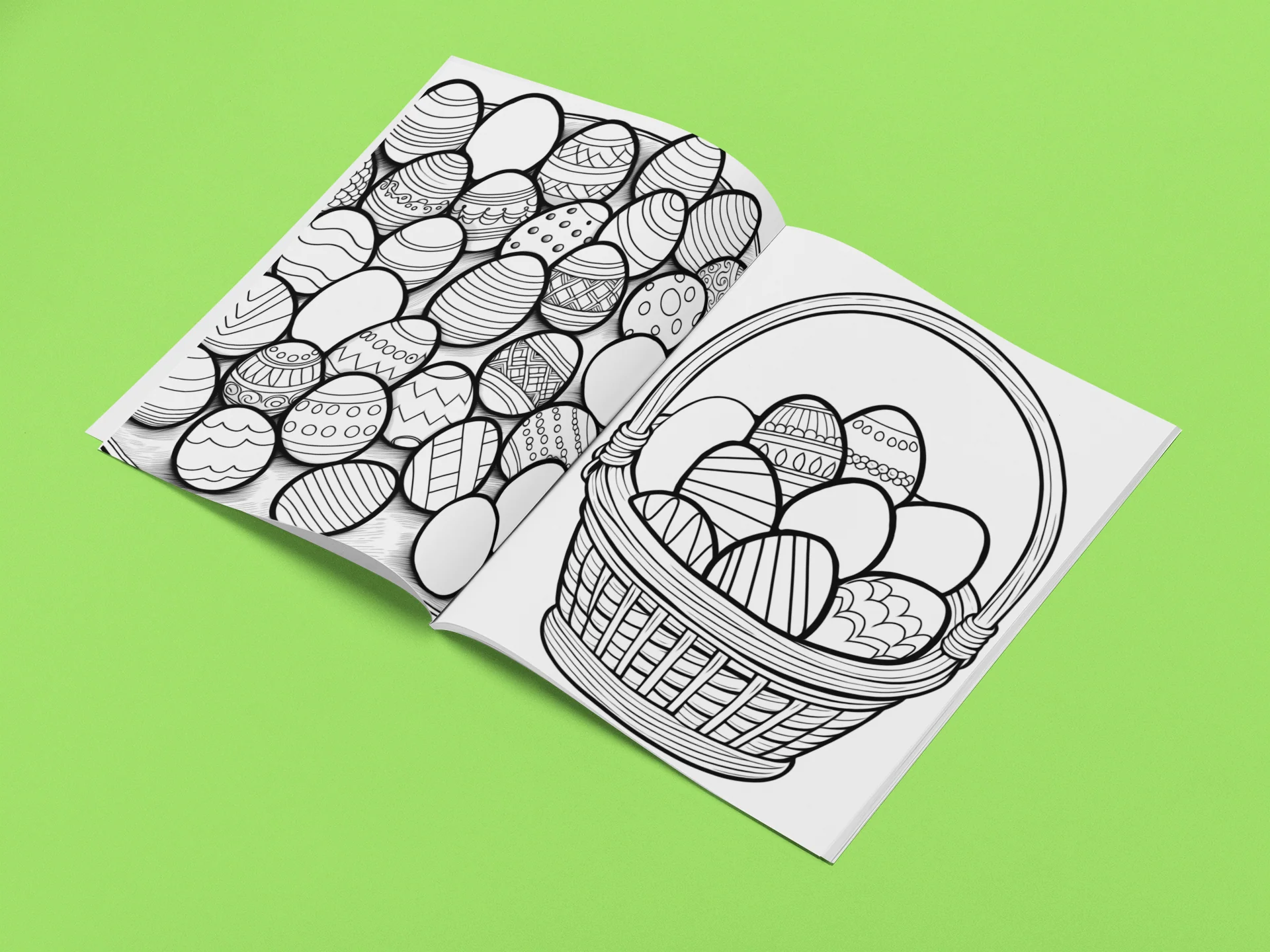 Hoppy Easter - A Coloring Fiesta detail image