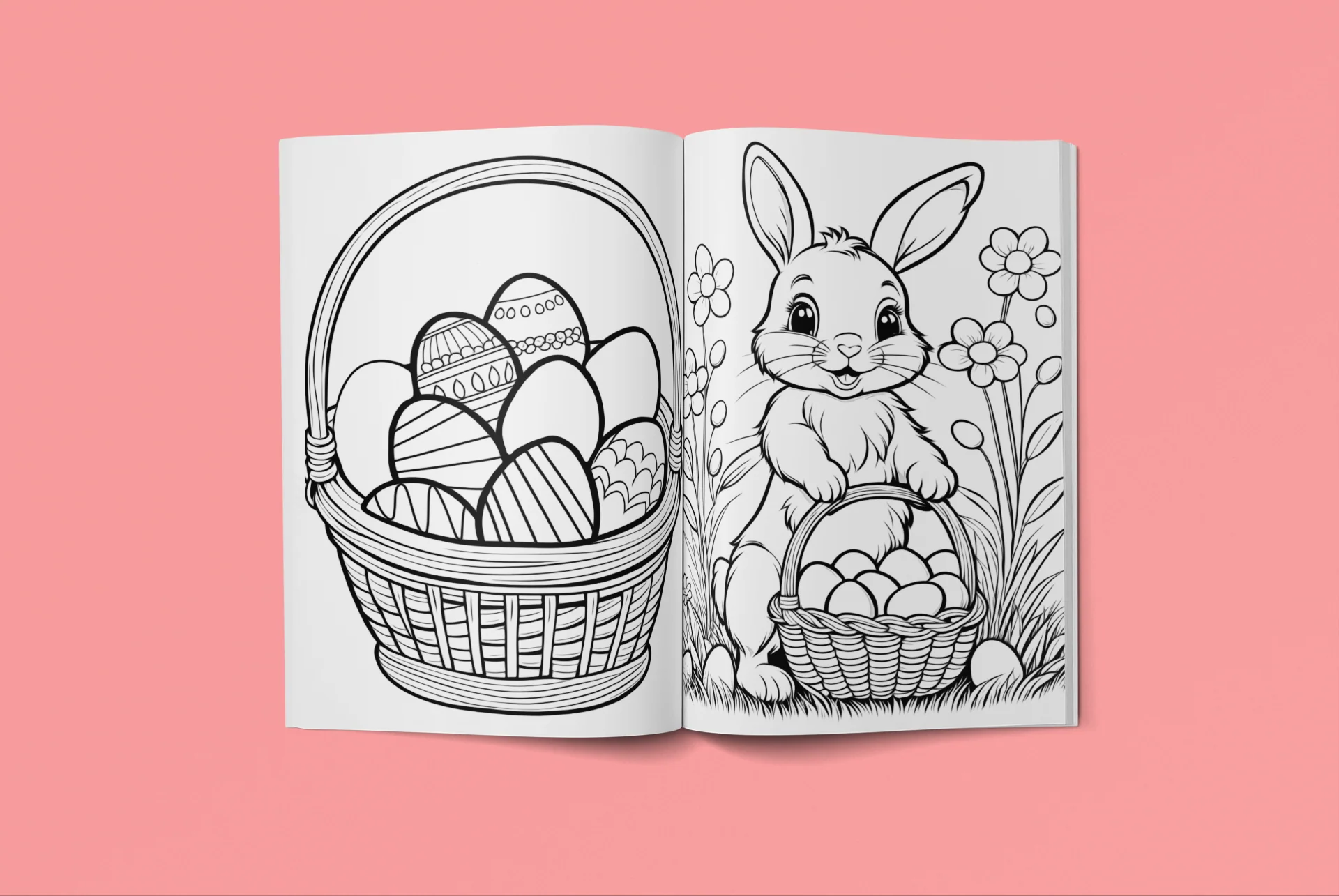 Hoppy Easter - A Coloring Fiesta detail image