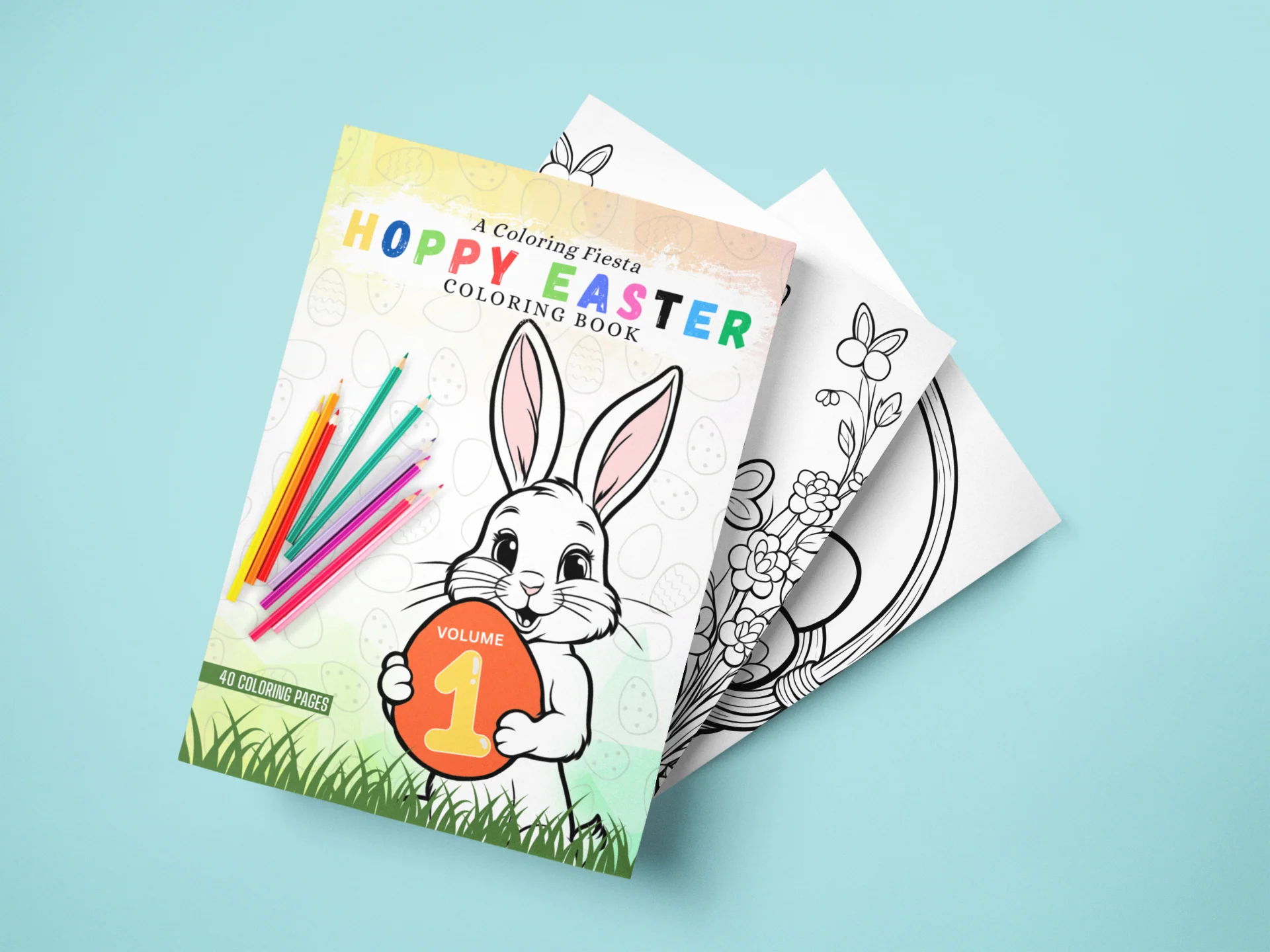 Hoppy Easter - A Coloring Fiesta