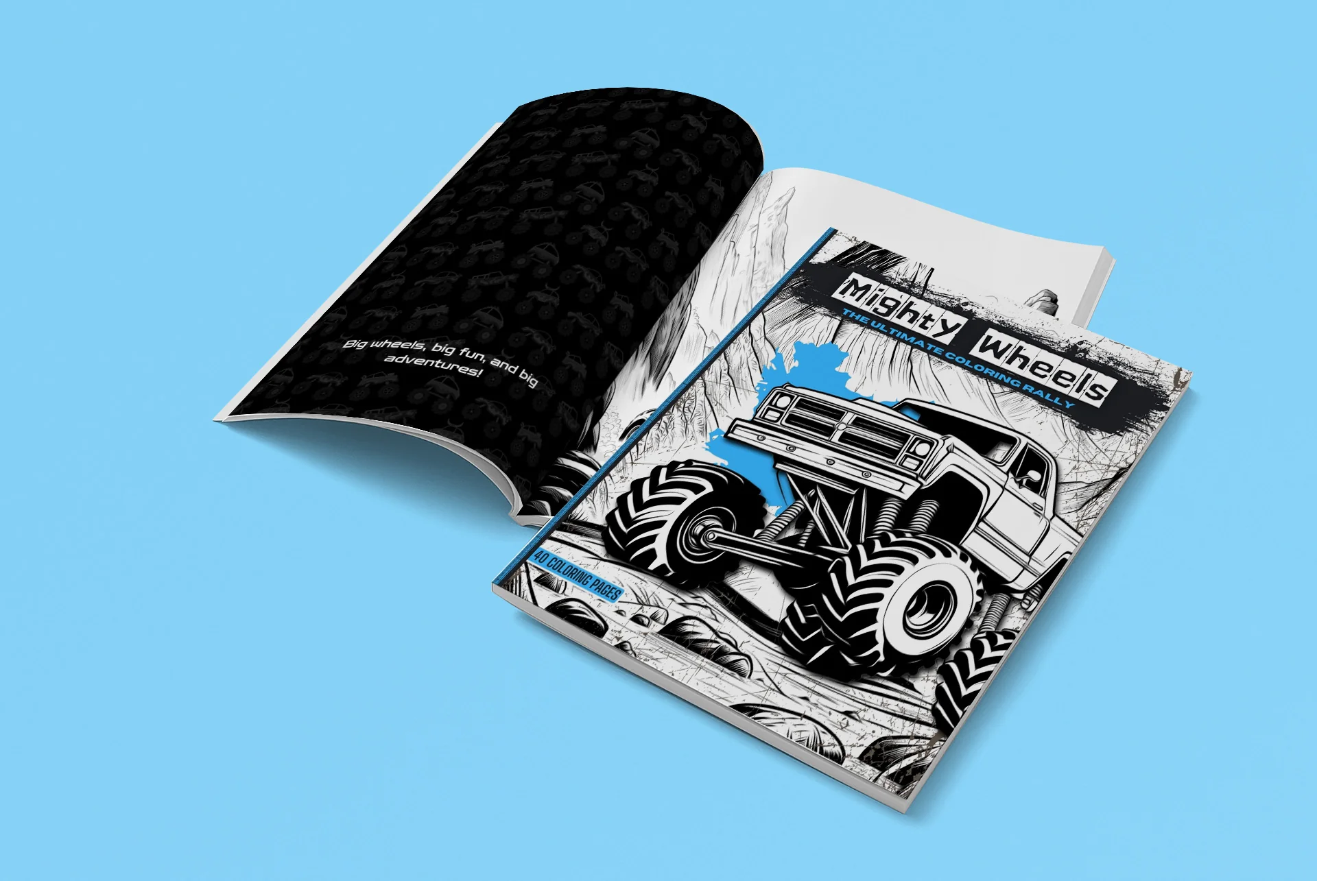 Mighty Wheels - The Ultimate Coloring Rally detail image