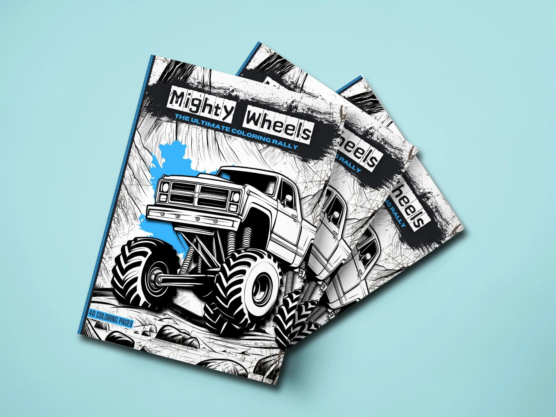 Mighty Wheels - The Ultimate Coloring Rally detail image