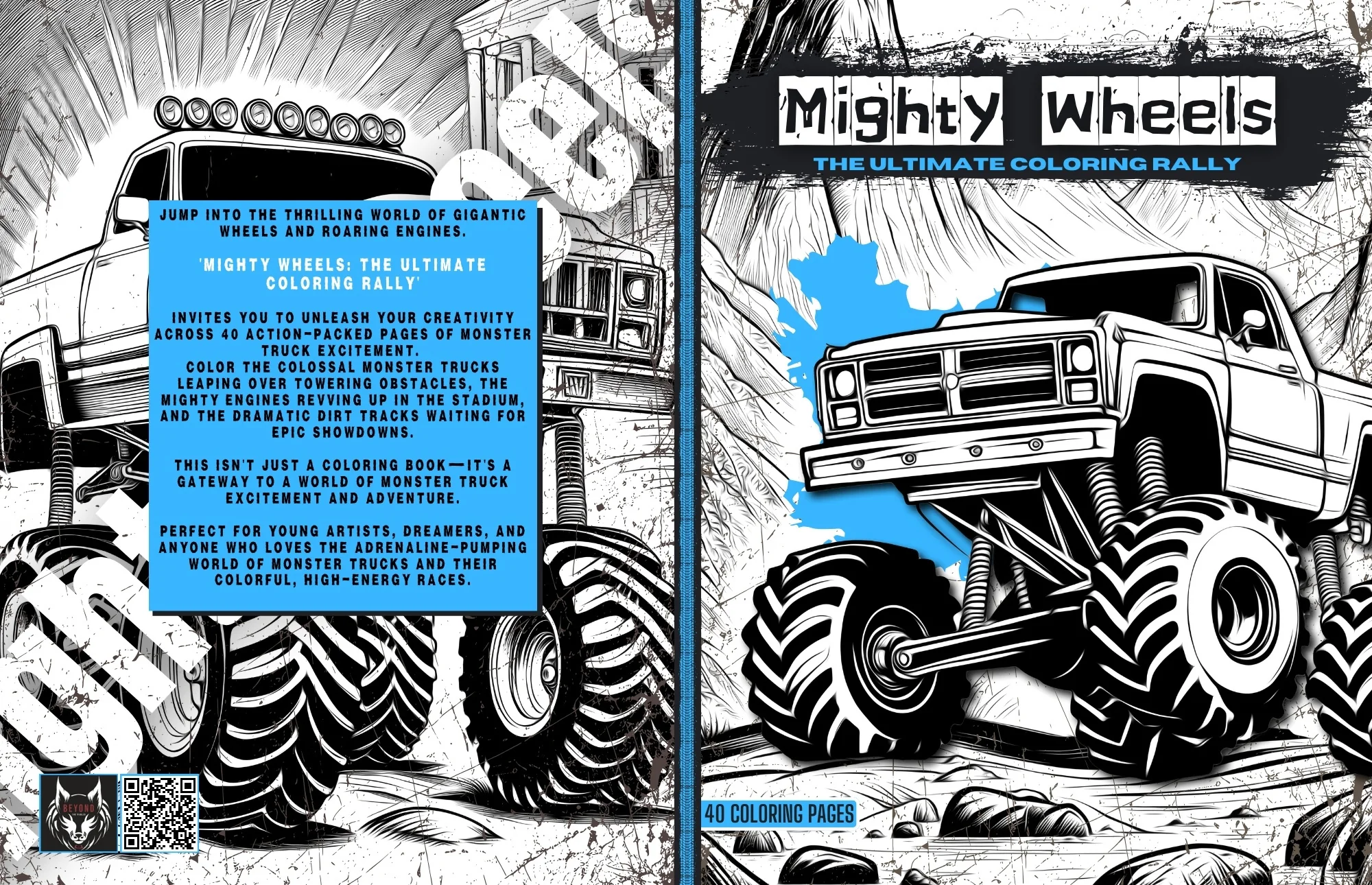 Mighty Wheels - The Ultimate Coloring Rally