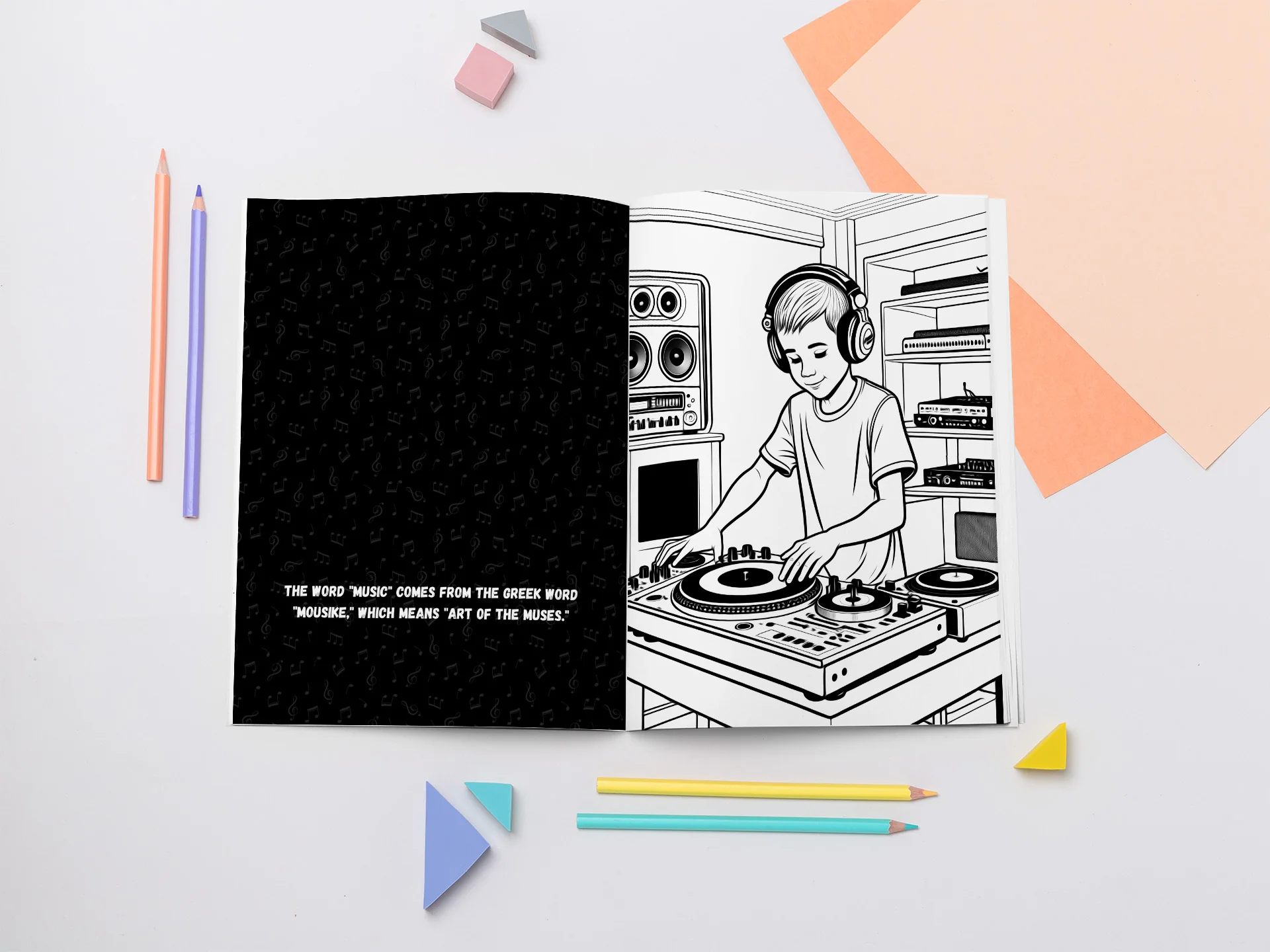 Music I Can Color - A World of Sounds and Shades detail image