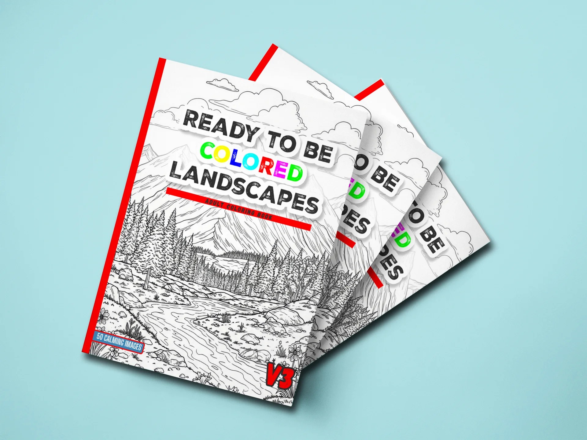 Ready to Be Colored - Landscapes (Volume 3) detail image