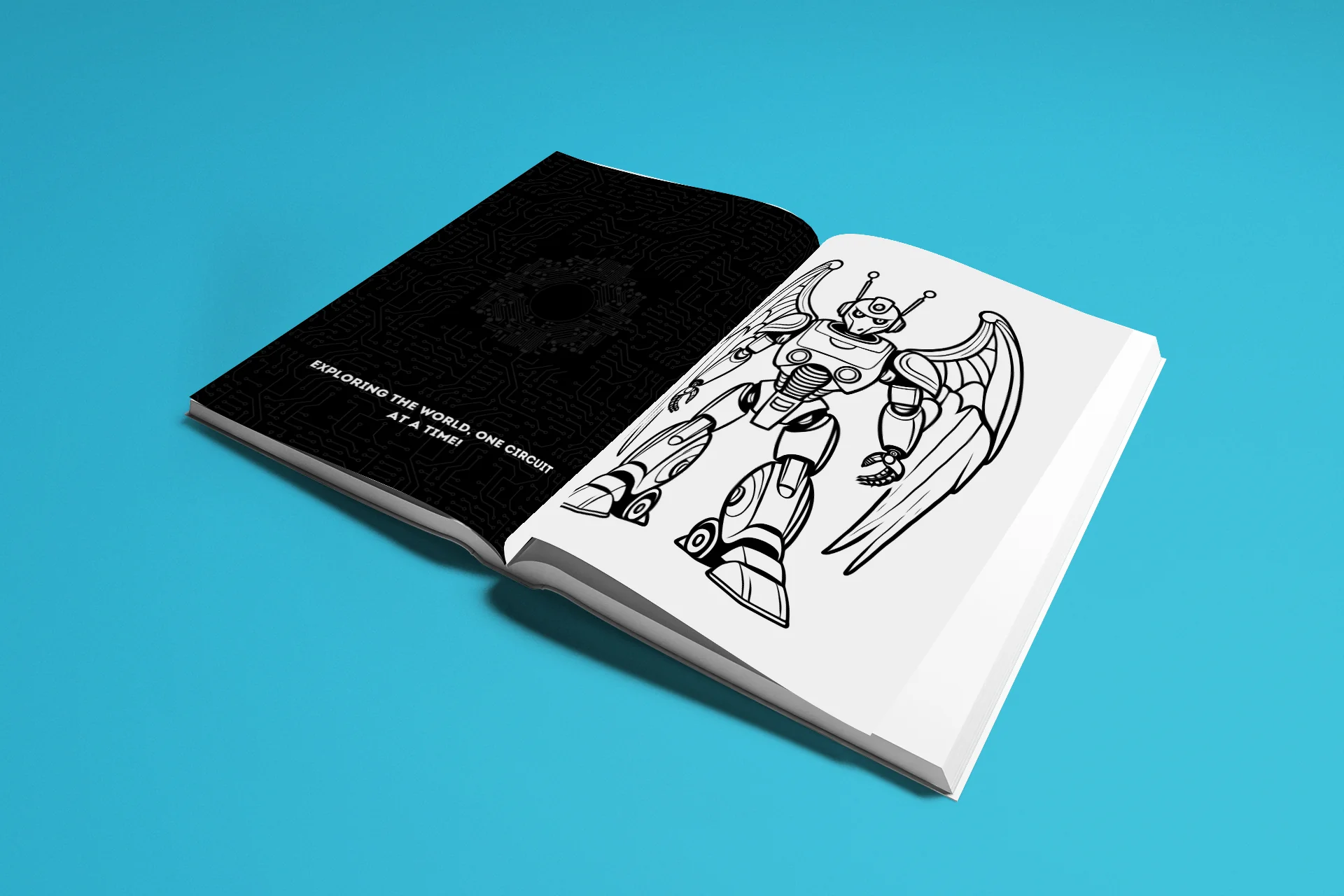 Robo Doodles - A Journey in Color and Imagination (Volume II) detail image