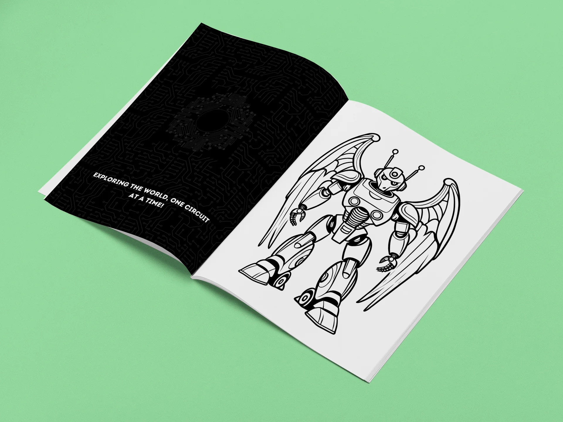 Robo Doodles - A Journey in Color and Imagination (Volume II) detail image