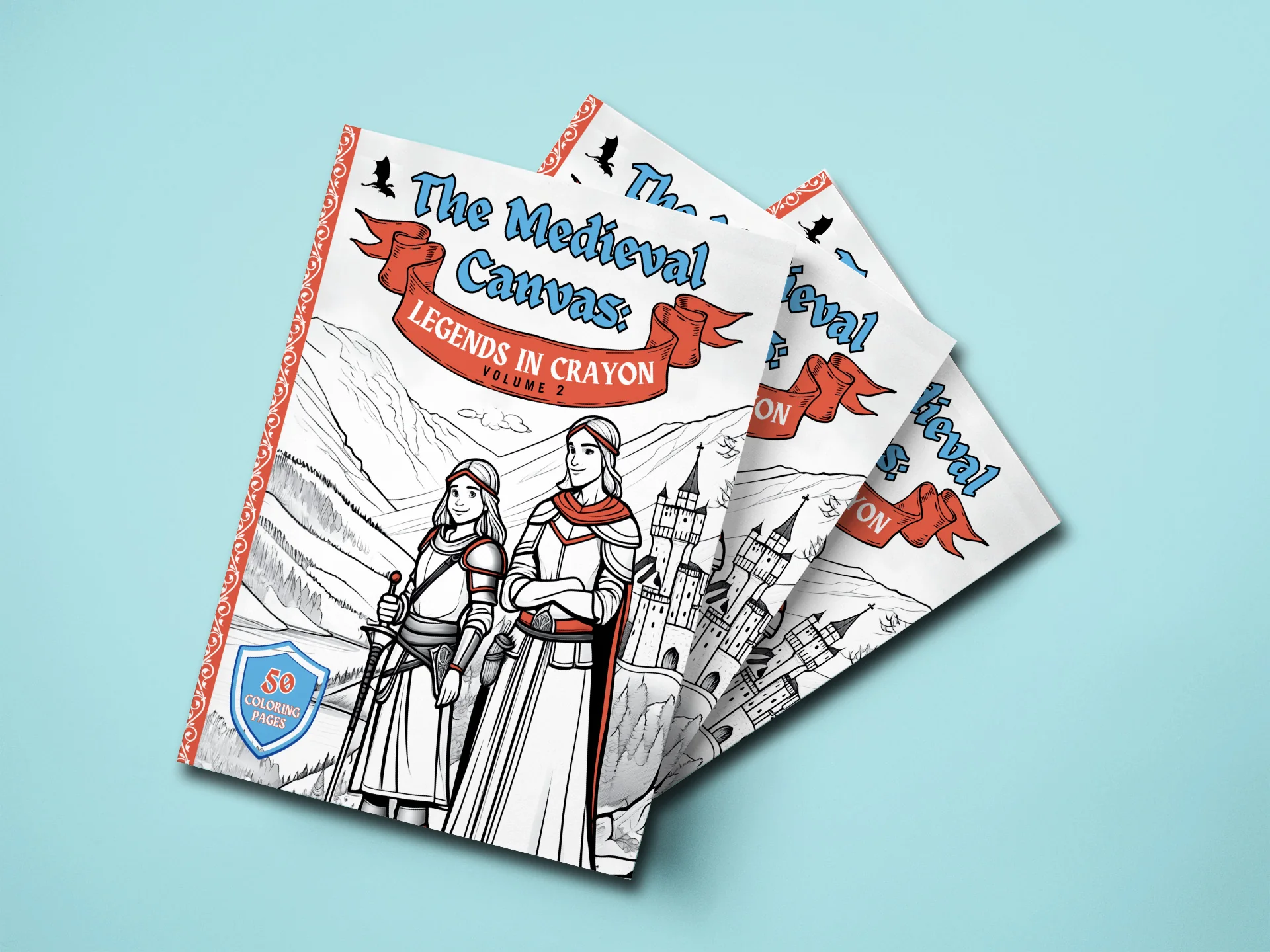 The Medieval Canvas - Legends in Crayon (Volume II)