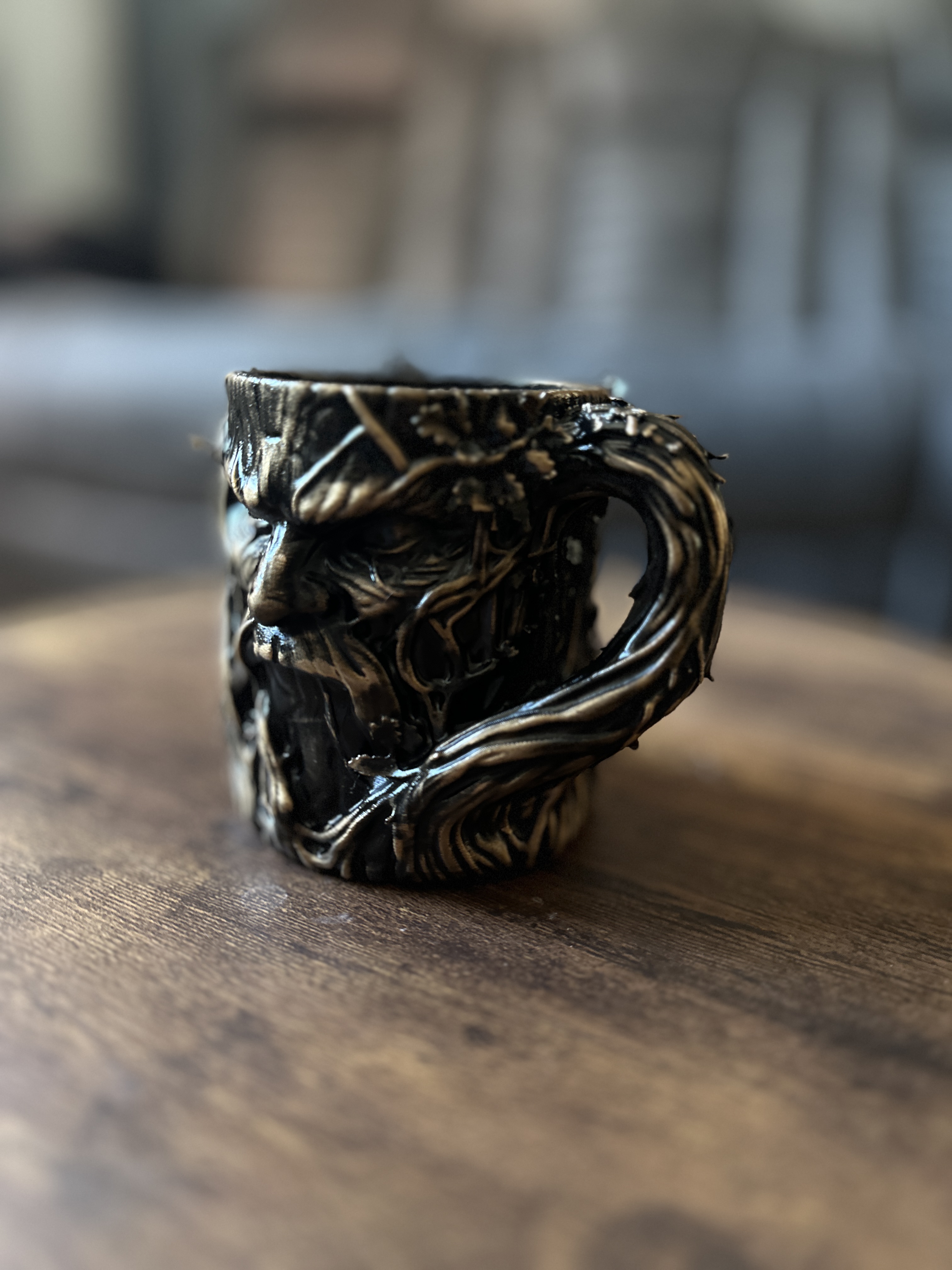 Ancient Tree Spirit Mug – Forest Guardian Relic (Fantasy Decor) detail image