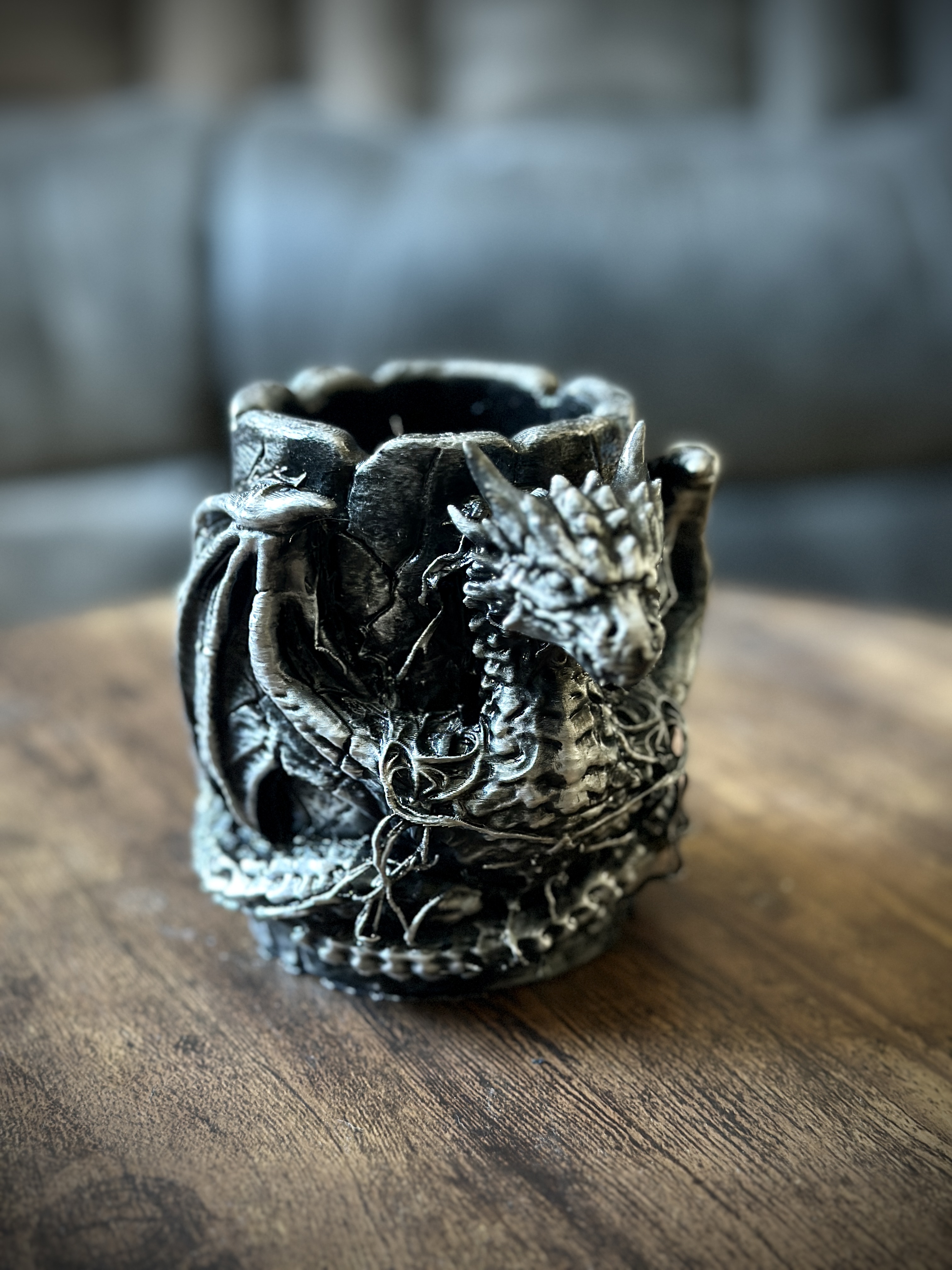 Dragon Guardian Mug – Ancient Relic (Fantasy Display Decor) detail image