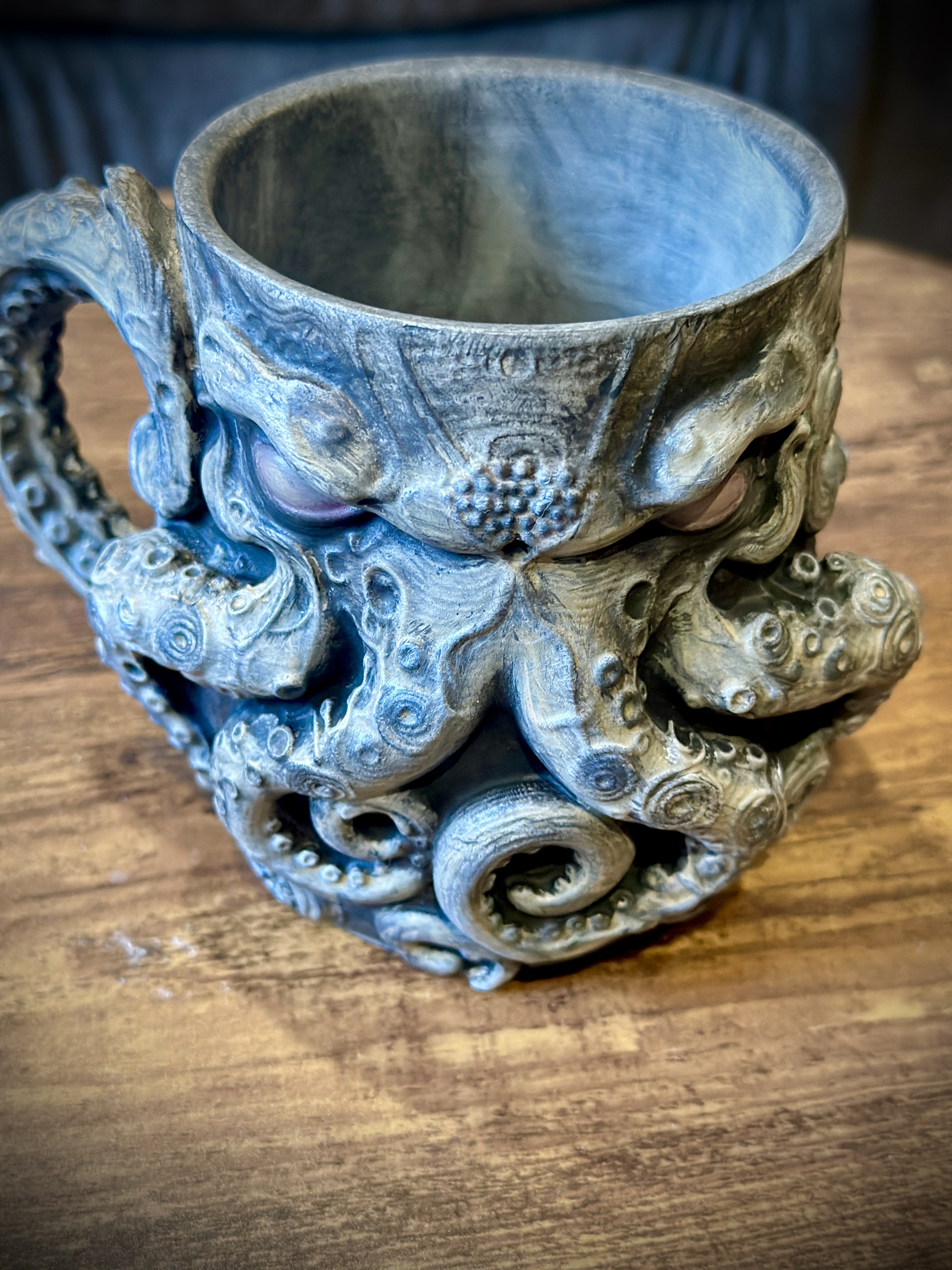 Kraken Tentacle Mug – Abyssal Ocean Relic (Display Decor) detail image