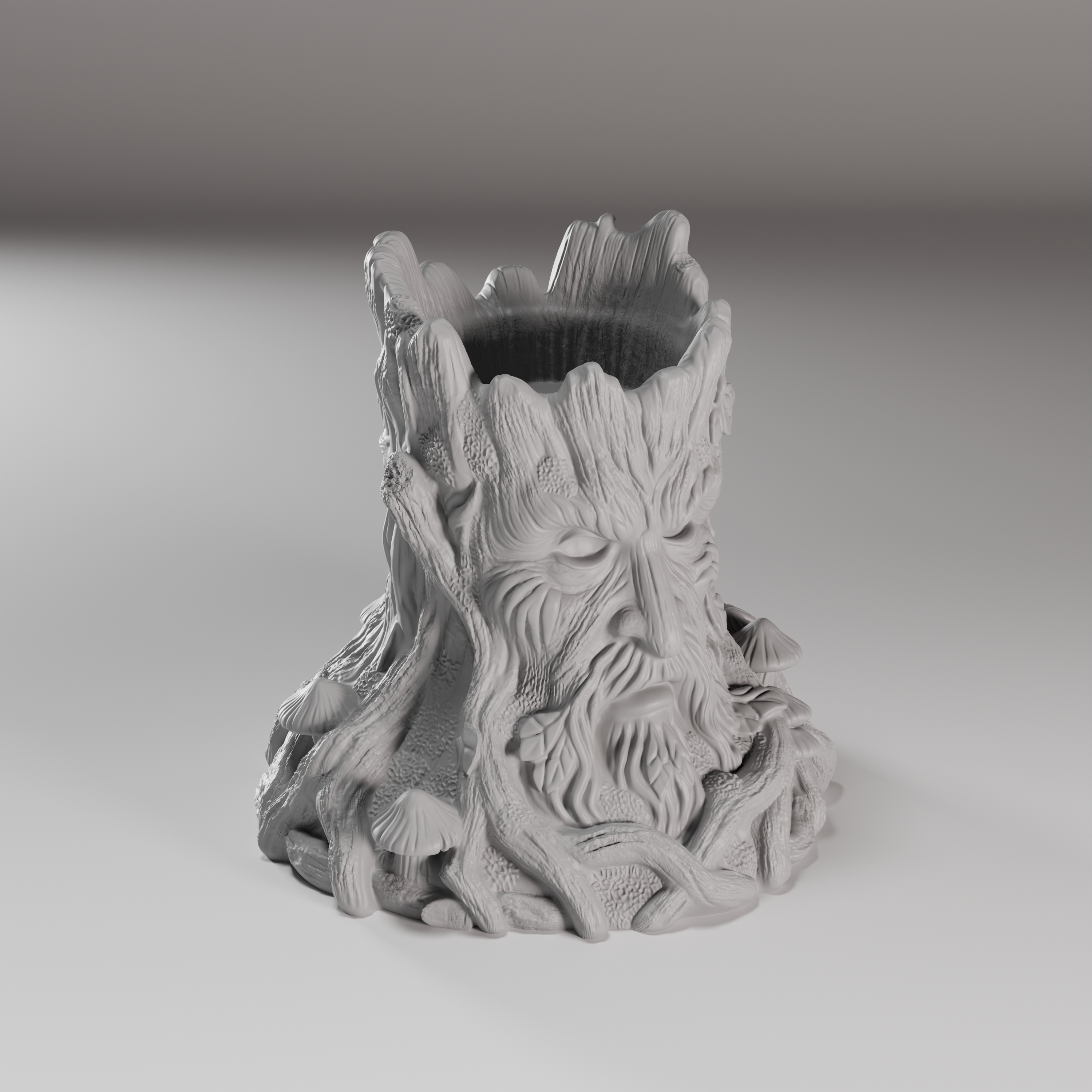 Tree Guardian Candle Holder STL - Digital Download detail image
