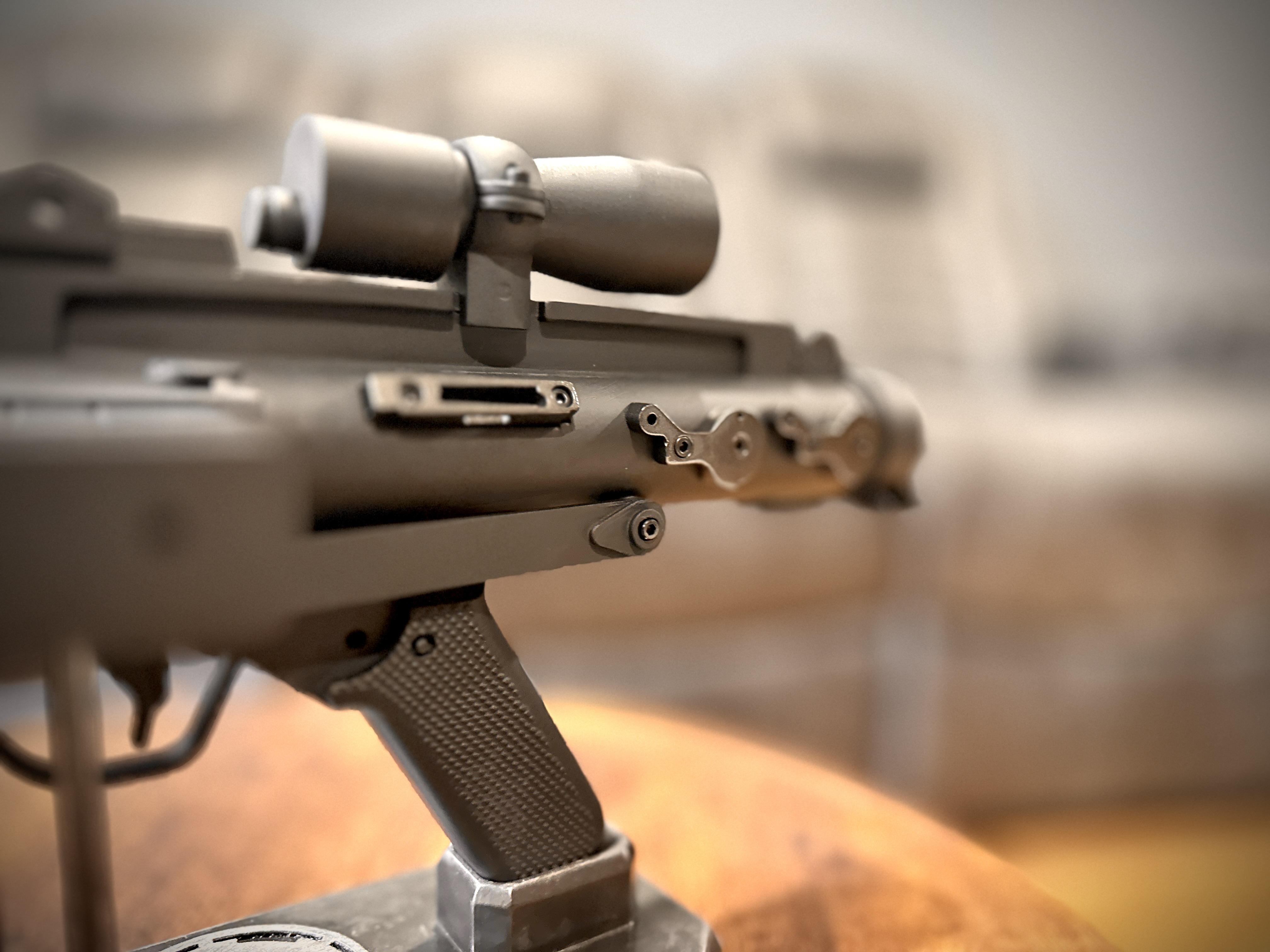 Star Wars E-11 Blaster – Clean RoTJ Version (Display Prop) detail image