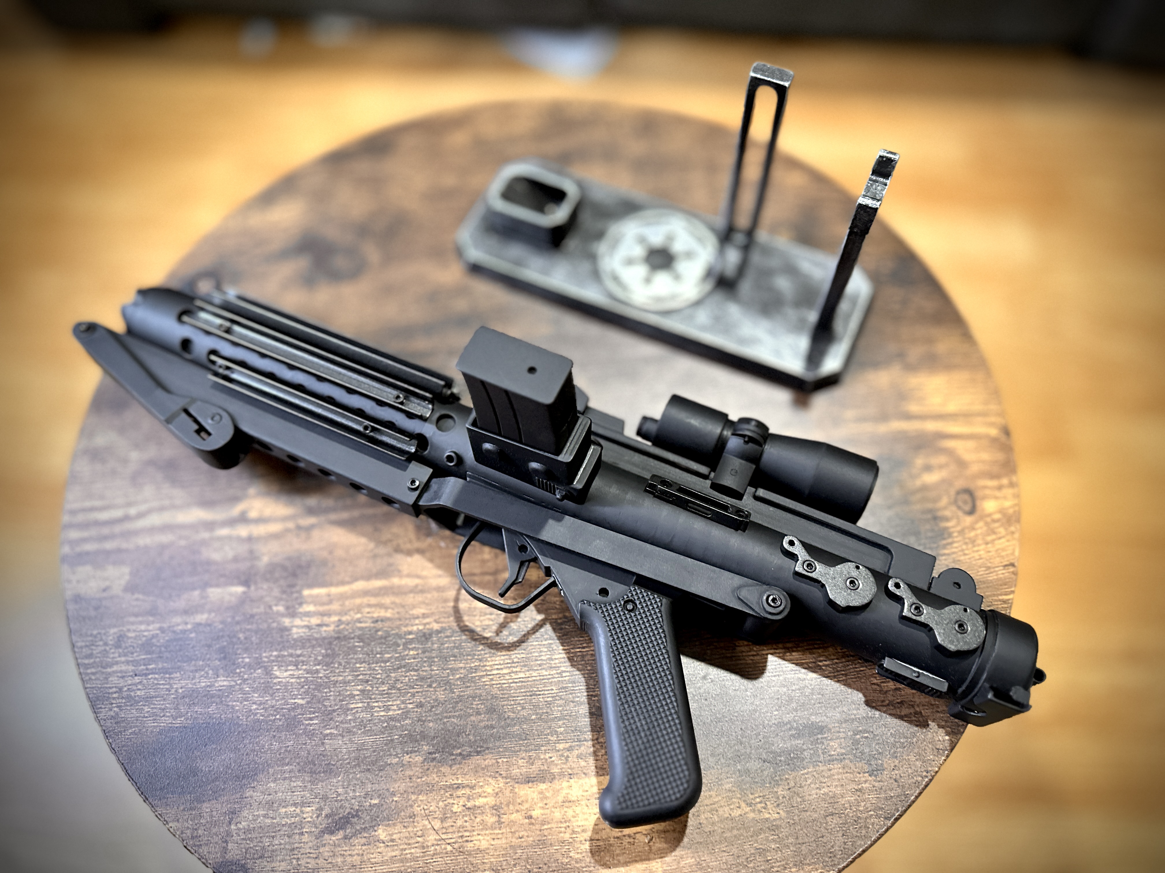 Star Wars E-11 Blaster – Clean RoTJ Version (Display Prop) detail image