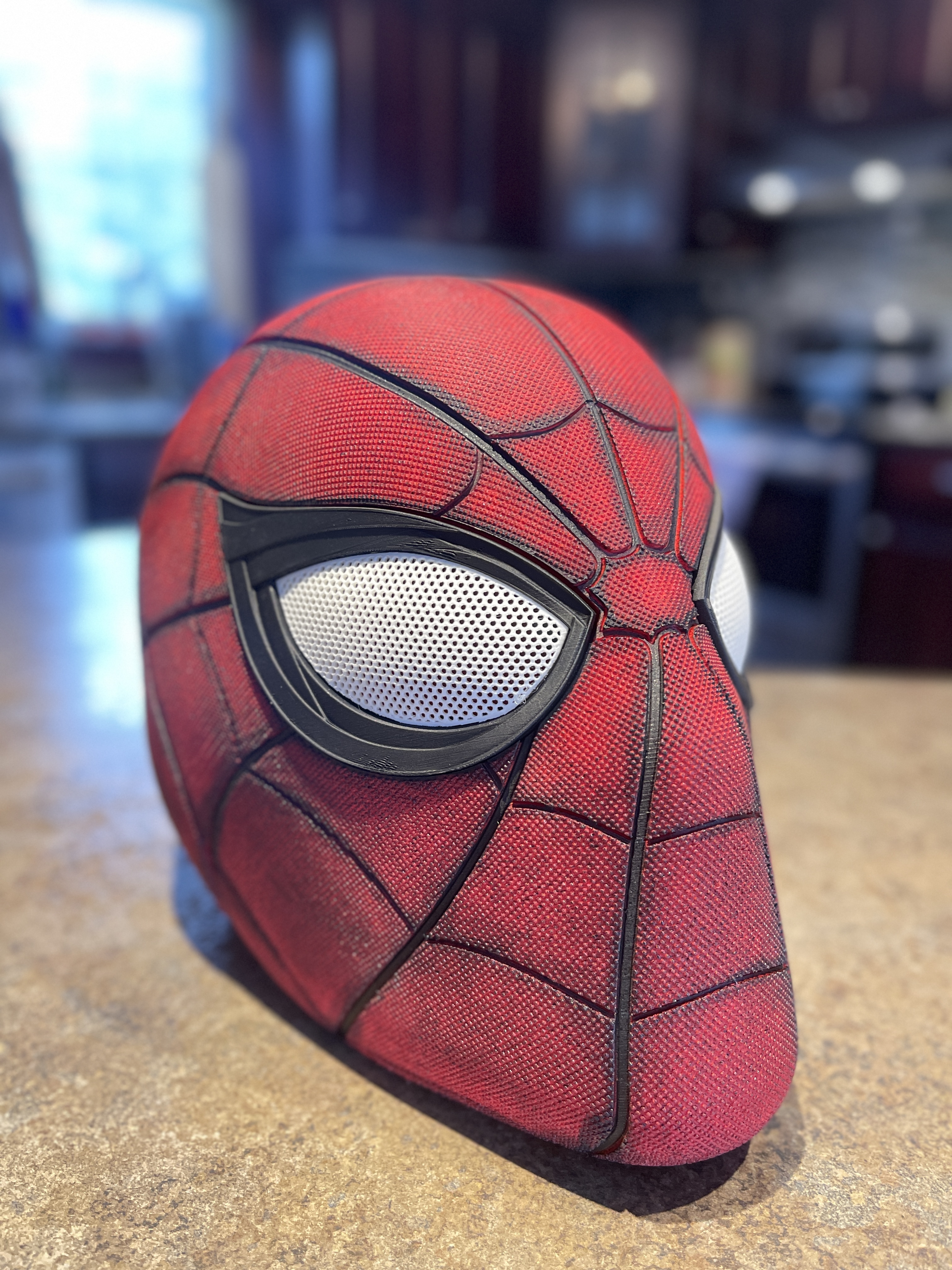 Spider-Man Inspired Comic Helmet (Display Prop) detail image